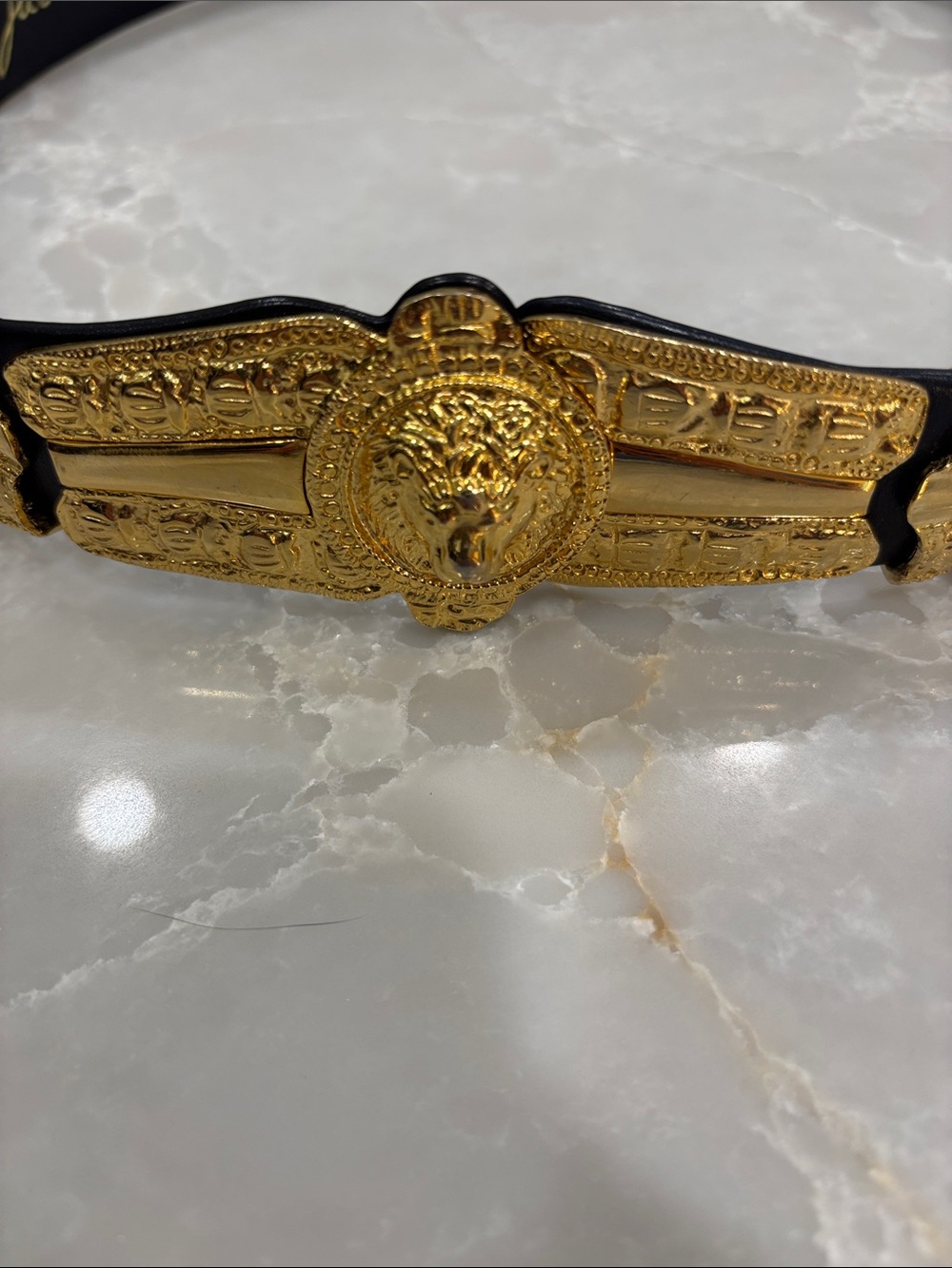 Vintage Judith Leiber Lion Cinch Belt - Picture 2 of 5